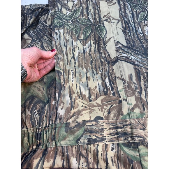 VTG Liberty Realtree Camo Coveralls Men's Size XL Inseam 24.5 inches Made in USA - Picture 15 of 16